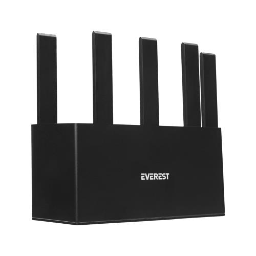 EVEREST EWR-X3000-V1 AX3000Mbps DualBand 5*6dBi Anten WISP+AP+Repeater Destekli Kablosuz Wifi Routr 4POR FUL GIGABI 1000 - Access Pointler ürünleri tekmarshop.com'da